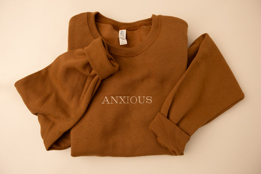 Anxious Crewneck Sweatshirt